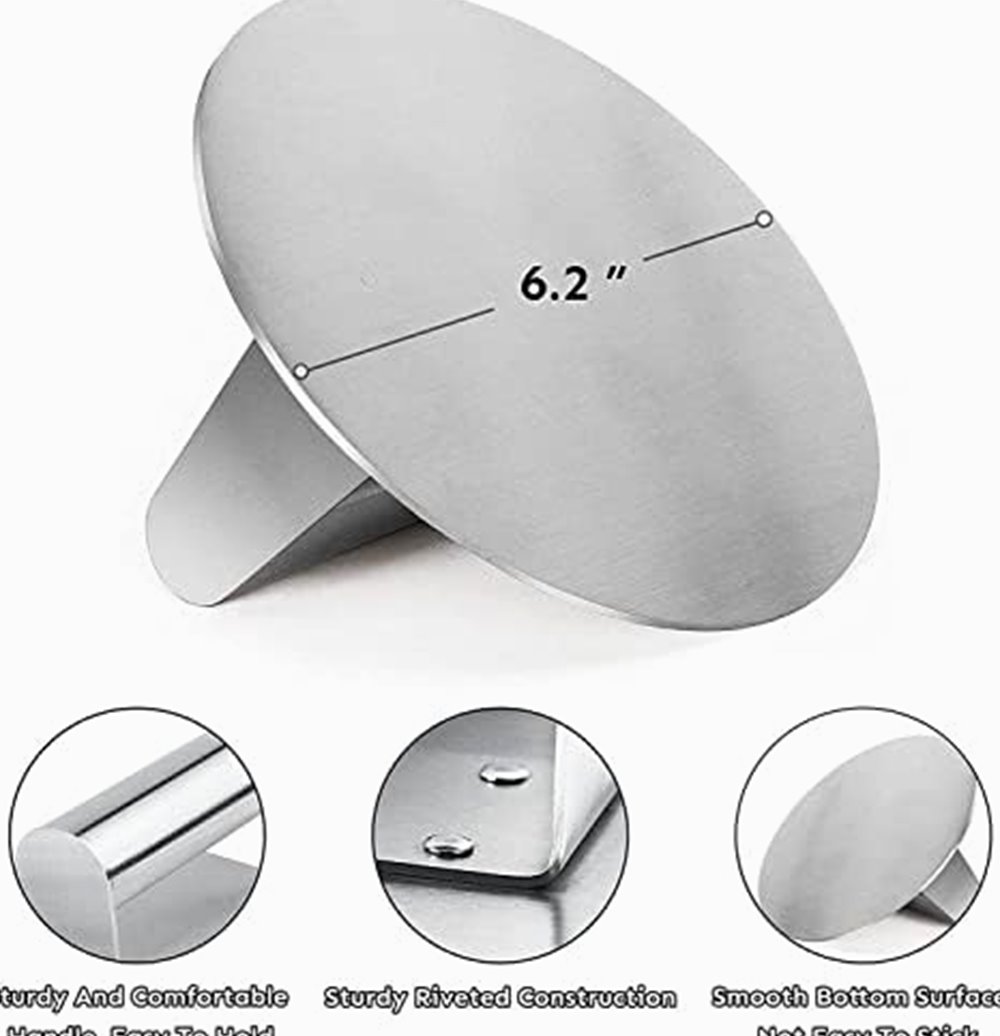 Stainless Burger Press, 6.2-inch Round — photo 6 of 6