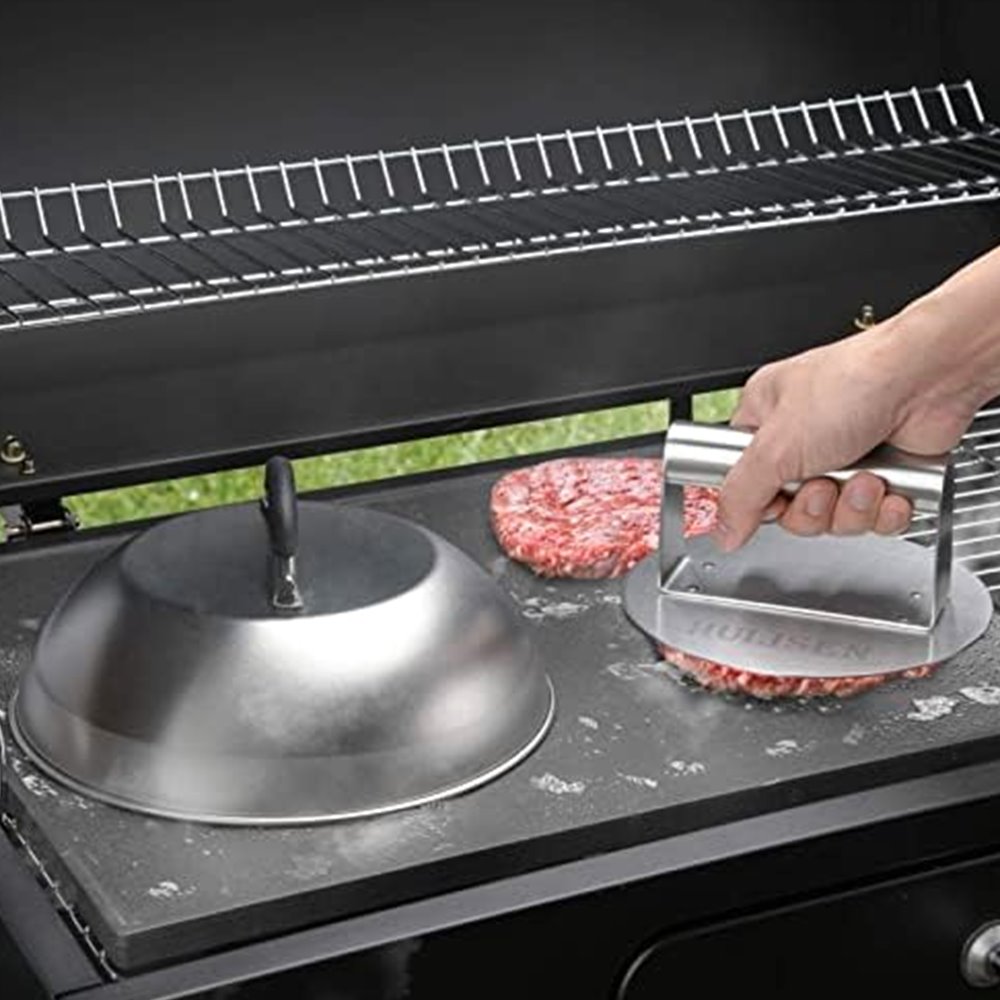 Cheese Melting Dome & Burger Press Set — photo 6 of 6