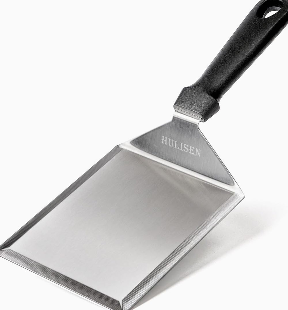 Grill Spatula, 6 × 5-inch Heavy-Duty Turner