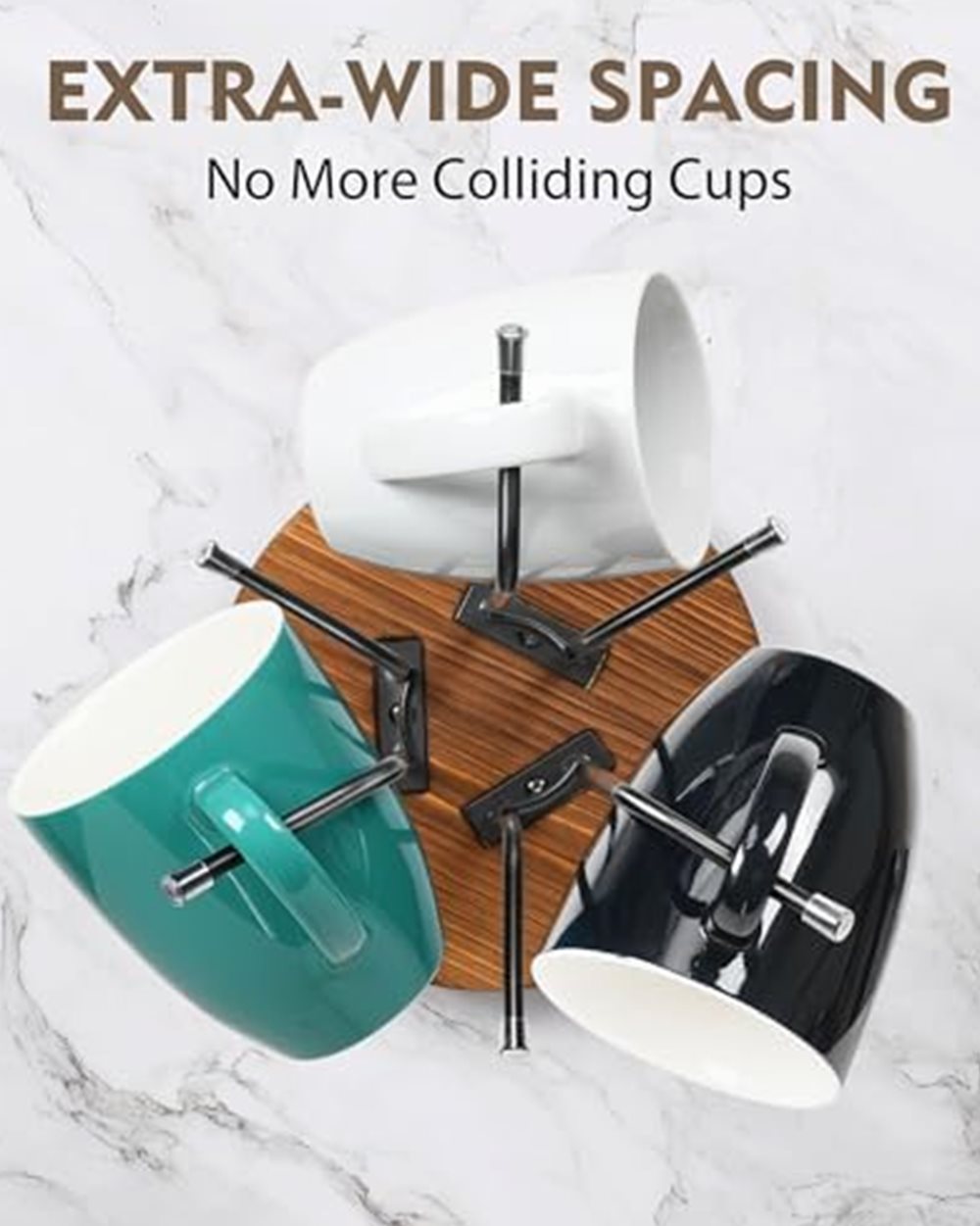 360° Rotating Mug Tree, 6 Hooks — photo 6 of 6