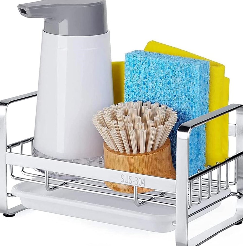 Sink Caddy, 304 Stainless with Drain Tray
