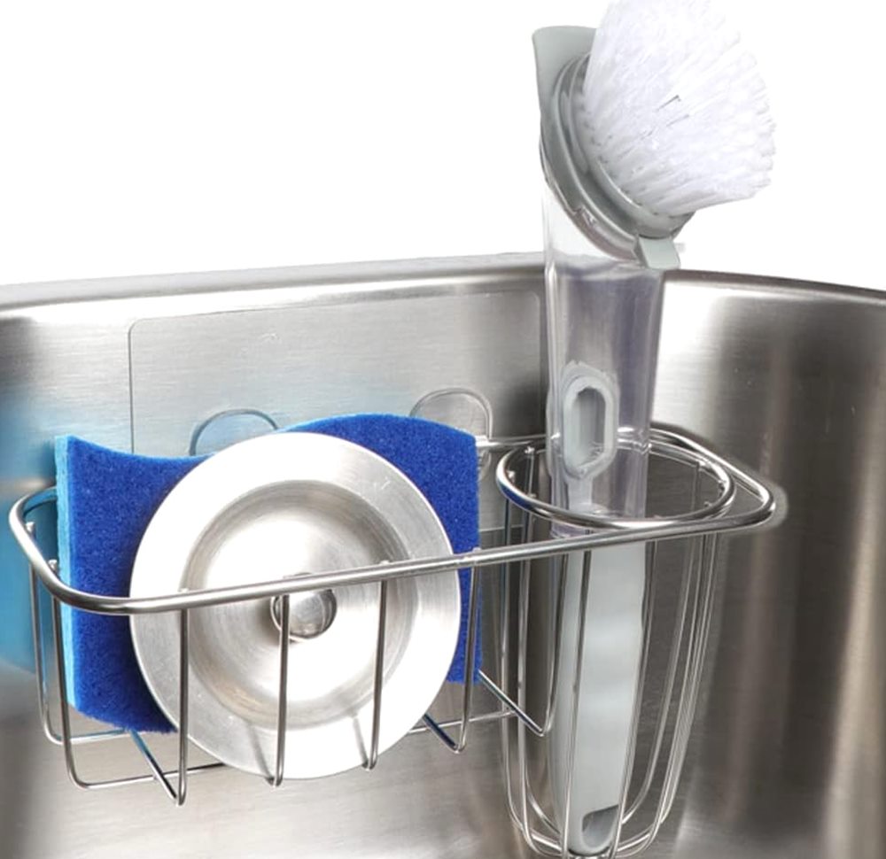 3-in-1 Sponge Holder & Sink Caddy