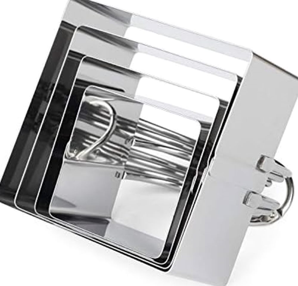 Square Biscuit Cutter Set, 4 Pieces — photo 6 of 6